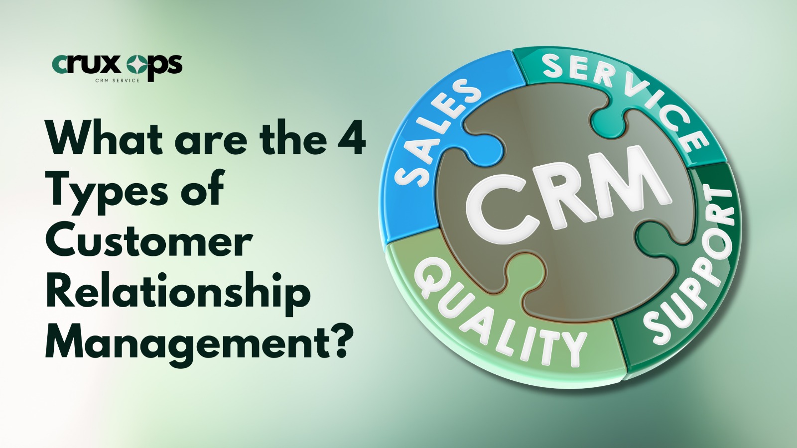 What are the 4 Types of Customer Relationship Management?
