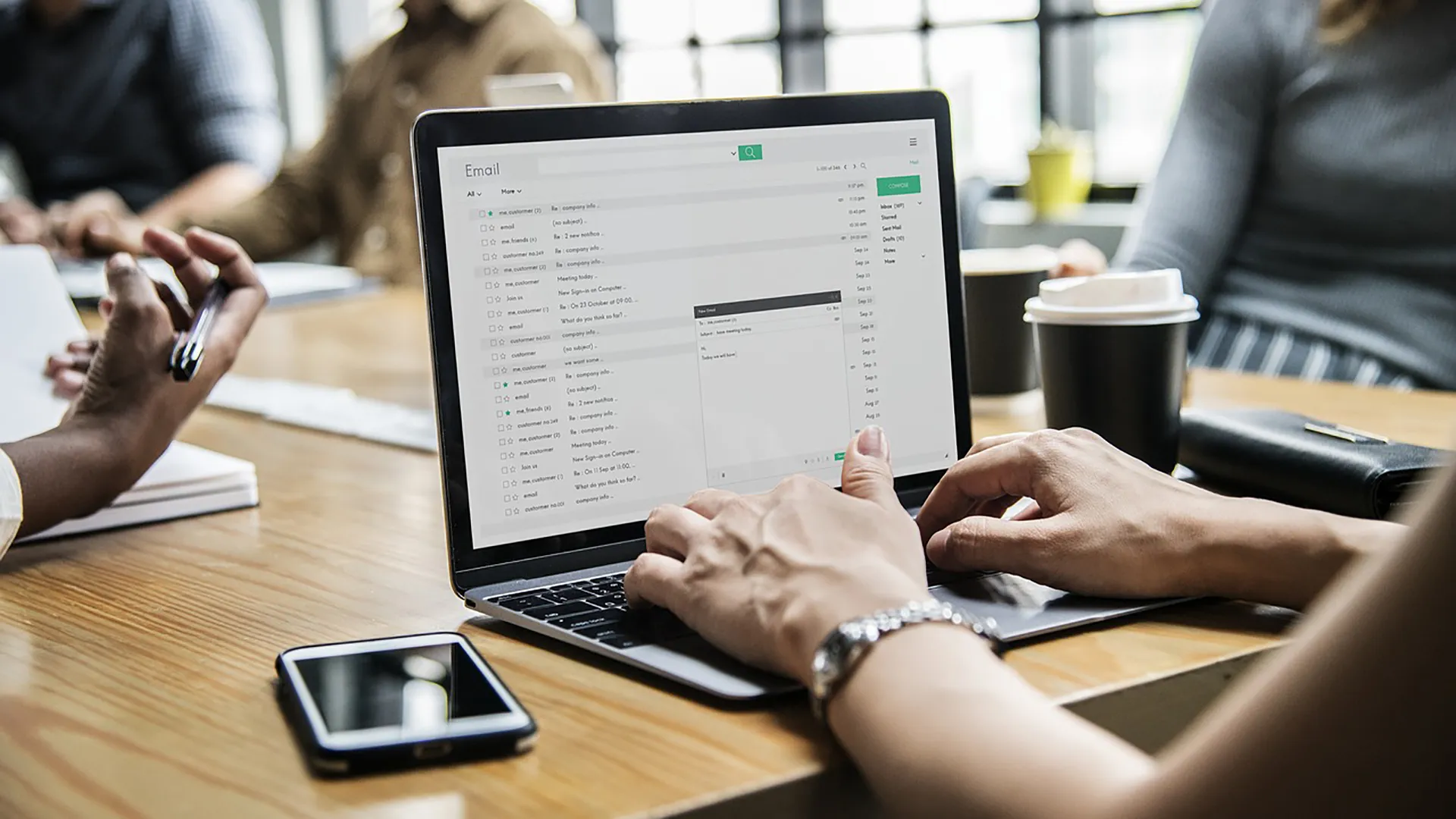 Client management for small business India — responding to client emails and follow-ups
